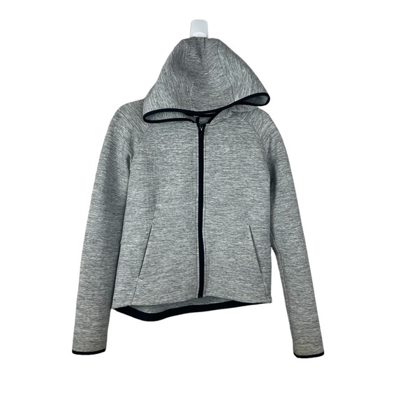 Lululemon City Bound Hoodie Jacket Heathered Space Dyed Medium Gray - Picture 1 of 6
